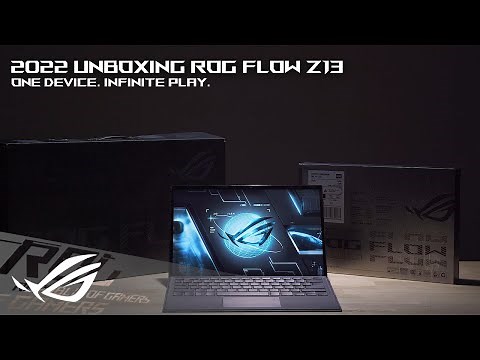Unboxing the ROG Flow Z13 (2022) | ROG