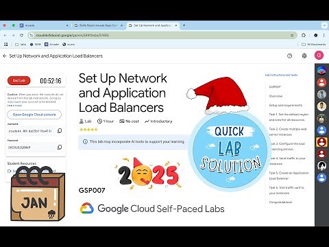 [2025] Set Up Network and Application Load Balancers | #qwiklabs || #GSP007 || [With Explanation🗣️]