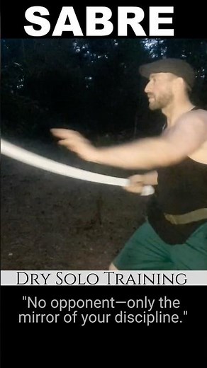 No Opponent Needed — Sabre Solo Combat Training