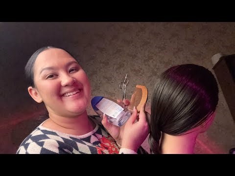 Gentle Hair Care ASMR with My Sweet Fubinikun