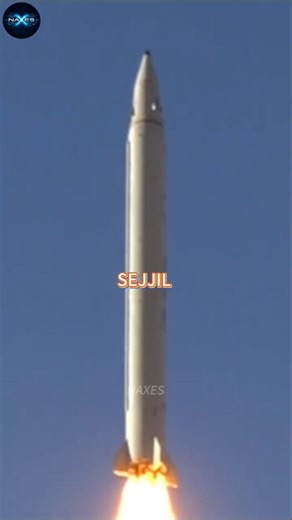 Iran’s Sejjil Missile Changes the Middle East Power Balance? 🚀#middleeastconflict #shorts #shortfeed