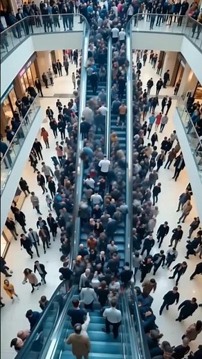 Mall Collapse Caught on Camera: Seconds Before Disaster!"