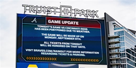 New LED displays added around The Battery for fans to watch games; upgrades made inside ballpark