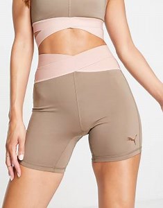 Puma Training Desert banded shorts in brown - BROWN - BROWN | ASOS
