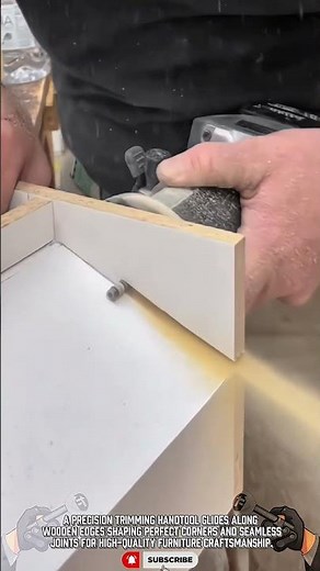 Precision Edge Trimming Handtool: Reliable Manual Tool for Wood Corner Finishing #tooltechnology