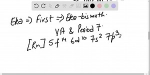 For eka-bismuth, predict the electron configuration, whether the element is a metal or nonmetal, and the formula of an oxide. | Numerade