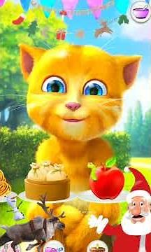 Talking Ginger Funny Videos 🐈‍⬛ | talking ginger christmas effect | my talking ginger | talking tom