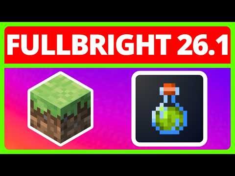 How To Download And Install FullBright For Minecraft Java 26.1 | FullBright Minecraft
