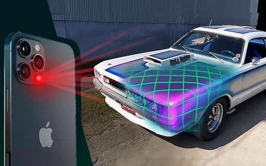 解锁iPhone12 Pro激光雷达！利用LiDAR传感器实现三维重建！3d Scanner App