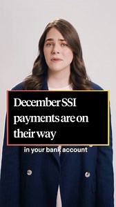 Your final payment of the year is on its way. Here's when to expect your December payment for Supplemental Security Income. | Atticus