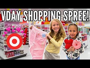Picking Out Gifts For Their Secret Valentines at Target! 💕 School Valentines Shopping Vlog 2026