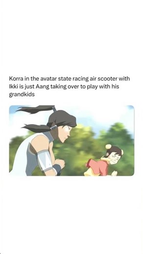 Korra In The Avatar State Racing Ikki