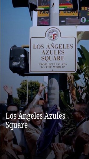 LA homenajea a Los Ángeles Azules con una calle