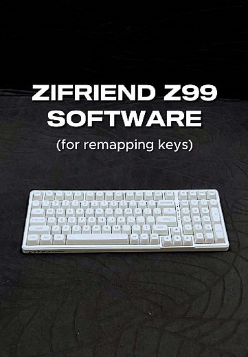Zifriend Z99 Key Remapping Software Tutorial