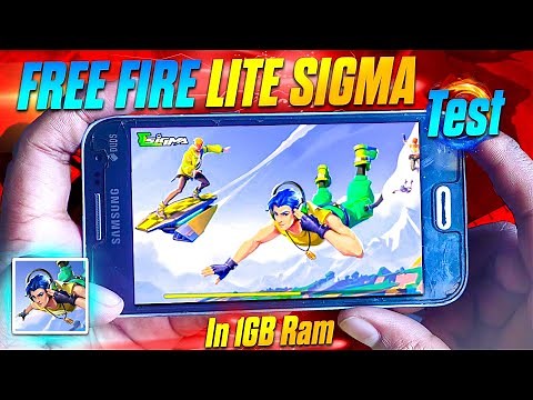 Free Fire Lite SIGMA Test In 1GB Ram