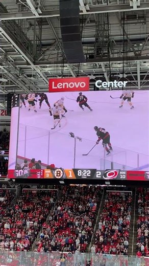 Carolina Hurricanes Goal 2! K’Andre Miller #letsgocanes #nhlcanes #nhl #kandremiller