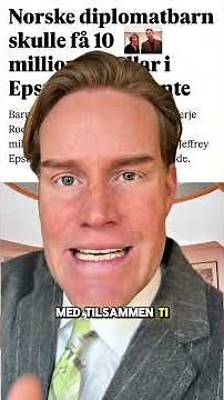 Rød-Larsen, Mona Juul og Epstein: Millioner, ti millioner – og barna i testamentet