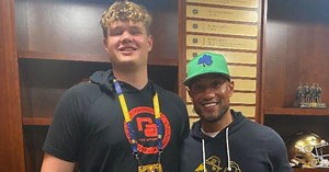 Blue-Chip Notre Dame Offensive Tackle Owen Strebig Focused on Getting ‘1%’ Better Every Day