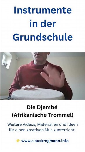 So klingt Afrika 🪘 – Die Djembé im Musikunterricht | Short #11