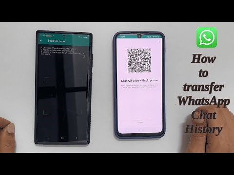 How to Transfer WhatsApp Chat History on Android Using QR Code without backup