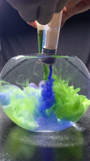 The Most Satisfying Ink Drop in Water Ever! 😍