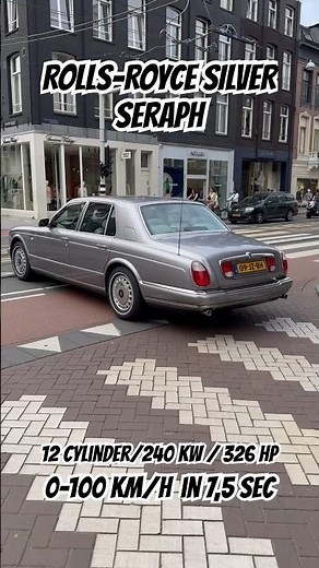 ROLLS-ROYCE SILVER SERAPH what an elegant car it is!