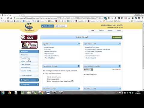 Study Island: Printing Student Logins