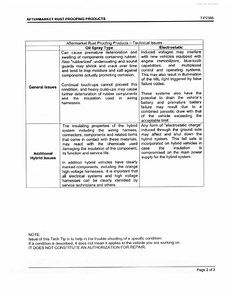 Electronic Rustproofing - New Toyota Hybrid - RedFlagDeals.com Forums