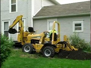 RTX550 Ride-On Tractor with Offset Trencher | Vermeer Underground Equipment