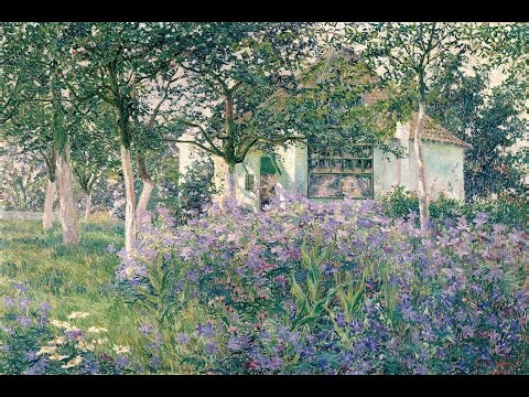 Anna De Weert (Belgian, 1867-1950) - A Belgian painter. She would paint in the Luminist style