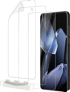 Orzero (3 Pack) Soft TPU Screen Protector Compatible for OnePlus 13 (Not Glass) Protector De Pantalla Bubble-Scratch Self Healing with Alignment Tool High Definition Premium Quality