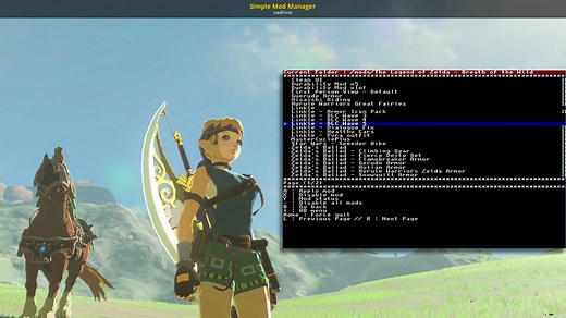 Simple Mod Manager Modding Tool for The Legend of Zelda: Breath of the Wild (Switch) | BotW Modding Tools