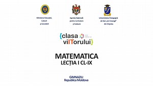 ℹ️Ne pregătim online de examenul național de absolvire la Matematică, Lecția nr.1! ✅În contextul suspendării procesului educațional în instituțiile de învățământ, pregătirile pentru examenele naționale de absolvire, sesiunea 2020 rămân o prioritate. ✅Lecțiile video propuse sunt o resursă utilă atât pentru elevi, cât și pentru cadrele didactice antrenate în pregătirea acestora. ℹ️Acest video a fost elaborat de Ministerul Educației, Culturii și Cercetării al Republicii Moldova și Agenția Națională