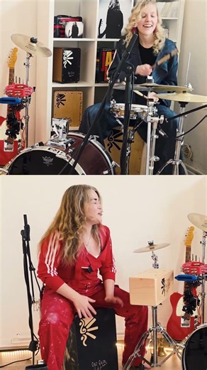 Drums & Cajon GIRLS 🔥