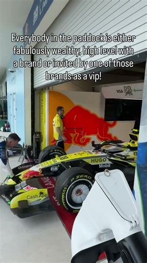 The F1 paddock is the best networking room on earth. 🏎️🗣️🙊