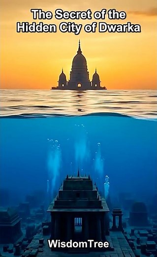 The Lost City of Dwarka Beneath the Sea | Krishna’s Sunken Kingdom Mystery | Wisdom Tree