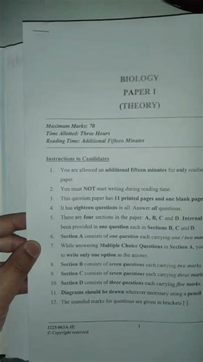 Biology Board Exam Strategy 🧬 | Secret Tips to Score High in ISC 2026 🚀 #shorts