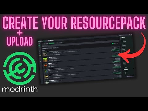 HOW TO CREATE + UPLOAD YOUR RESOURCE PACK TO MODRINTH IN UNDER 1 MINUTE [2025]