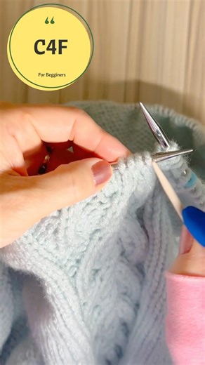 Basic Lesson ep26 C4F, Cable 4 Front #shorts #freepattern #knitting