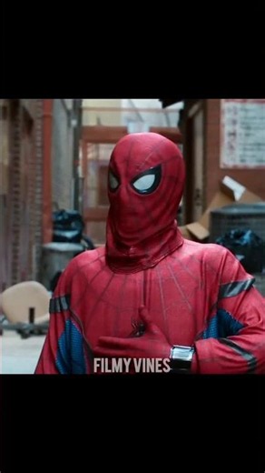 Tom Holland's Epic Suits Up Scene in Spider Man Homecoming [Headlight]#shorts#shortsfeed#avengers