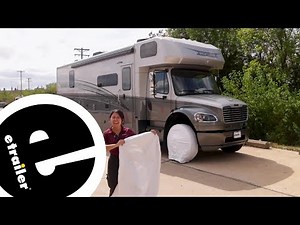 etrailer | How to Install the Adco Ultra Tyre Gard RV Tire Covers - 2022 Dynamax Europa Motorhome
