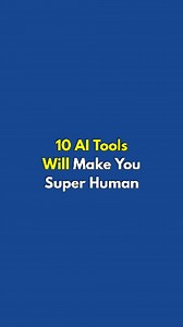 1.1K views · 410 reactions | 10 AI Tools Will Make You Super Human...