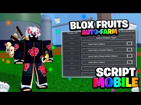 🍒 Script Blox Fruits - Auto Farm, Auto Farm Chest !! ( Mobile E Pc ) 2023
