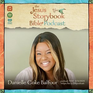 Have you ever felt intimidated to join a conversation, or hesitant to speak up? Illustrator and activist Danielle Coke Balfour shares how being a part of the conversation—sharing and hearing opinions and perspectives—is key to realizing we all have a part to play in the larger story of empathy and love.💌 . On this week’s episode of the Jesus Storybook Bible Podcast, Danielle opens up about how to embody the values that matter to us and make a difference right where we are, regardless of what we