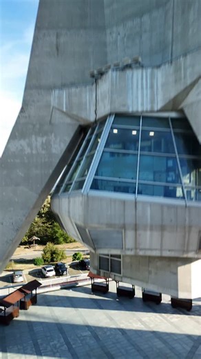 6.8K views · 4.2K reactions | The Avala Tower in Belgrade. Originally built in 1965, rebuilt 2006-2009. architects Uglješa Bogunović and Slobodan Janjić. (c) BACU 2025 #socialistmodernism #socmod #brutgroup #architecture #utilitarianarchitecture #socheritage #brutalism #brutalistarchitecture #brutalist #avala #belgrade #serbia | Socialist Modernism | Facebook