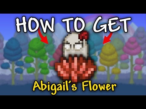 How To Get Abigail's Flower | Terraria Abigail's Flower 1.4.5