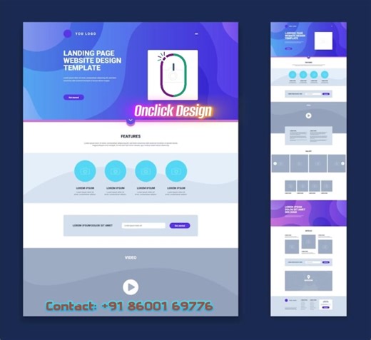 We are website designer in pune, working as a freelancer. And we create: - Website Mockups (UI/UX) - Website with using HTML, Css, Javascript - Logo Design - Others T-shirt Design, Company Gift Logo and Branding Contact: 86001 69776 Onclick.pune21@gmail.com Youtube Channel Link: https://www.youtube.com/@onclick_pune Tags: #pune #professional #website #graphics #logo #uiuxdesign #designer #Lowcost #landingpage #landingpagedesign #emailer | Software & Website Developer's