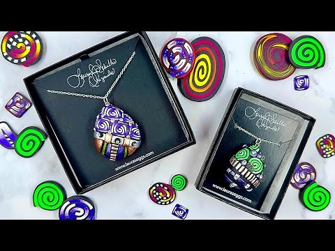 POLYMER CLAY CANE & JEWELRY TUTORIAL: THE SPIRAL CANES…
