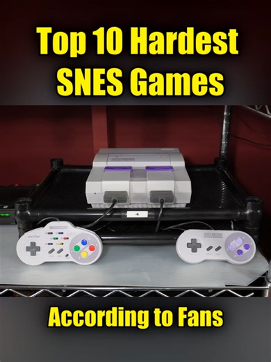 Top 10 Hardest SNES Games (according to fans) I researched and found out what games on the Super Nintendo/Super Famicom are considered to be the most challenging. Some might say these titles are the