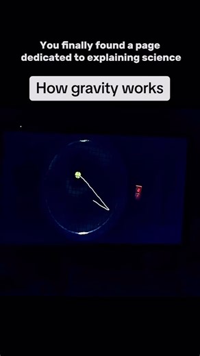 Science explanations on Instagram: "How Gravity Works — The Force That Holds Everything Together ⚖️✨ Every time you drop something, jump, or even just stand still — gravity is at work. It’s the invisible force that pulls everything with mass toward everything else. The greater the mass, the stronger the pull — that’s why Earth holds the Moon in orbit 🌕 and keeps us grounded to its surface. 🌎 From falling apples 🍎 to orbiting satellites 🛰️ — it’s all gravity’s masterpiece. 💡 Gravity doesn’t 
